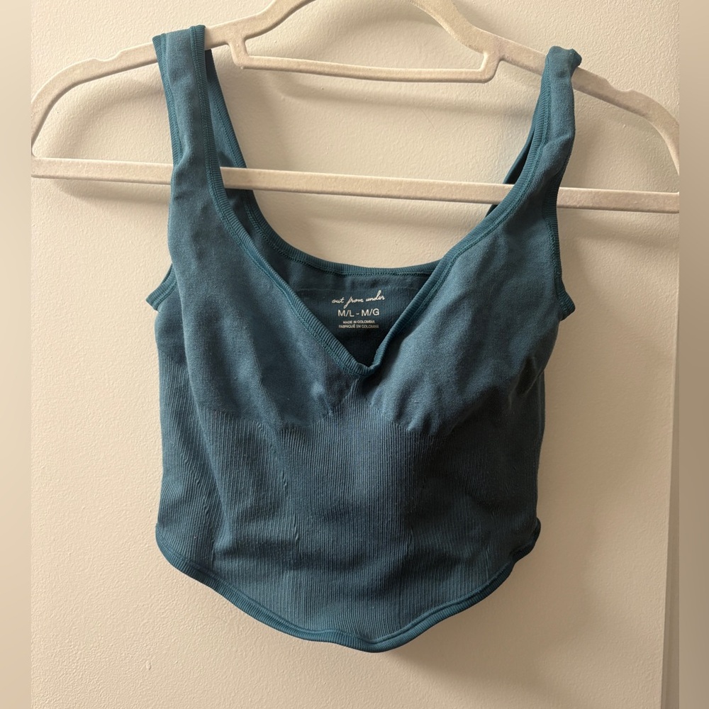 Urban Outfitters Teal Knit Top